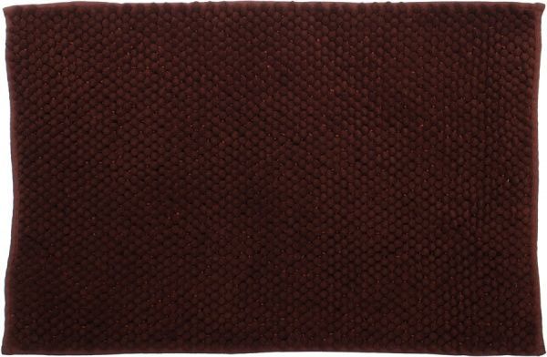 Коврик для ванной комнаты Dariana Ананас 80х55 см шоколадный