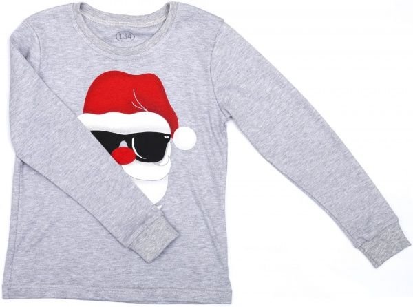 Пижама для мальчиков Фламинго р.128 темный меланж 239-215 