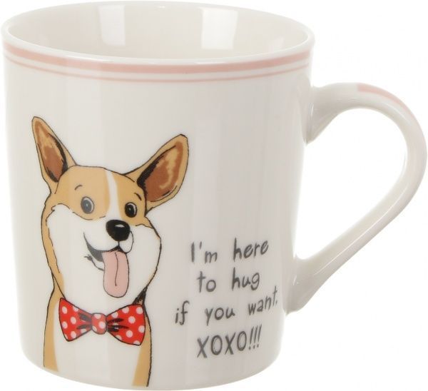 Чашка Funny Dogs Yellow 250 мл Fiora