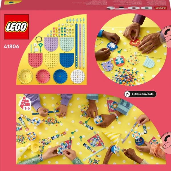 Конструктор LEGO DOTS Набір для супервечірки 41806
