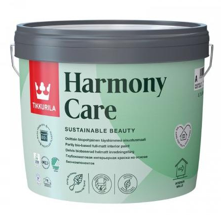 Фарба акрилова водоемульсійна TIKKURILA Harmony Care База С мат 2,7л
