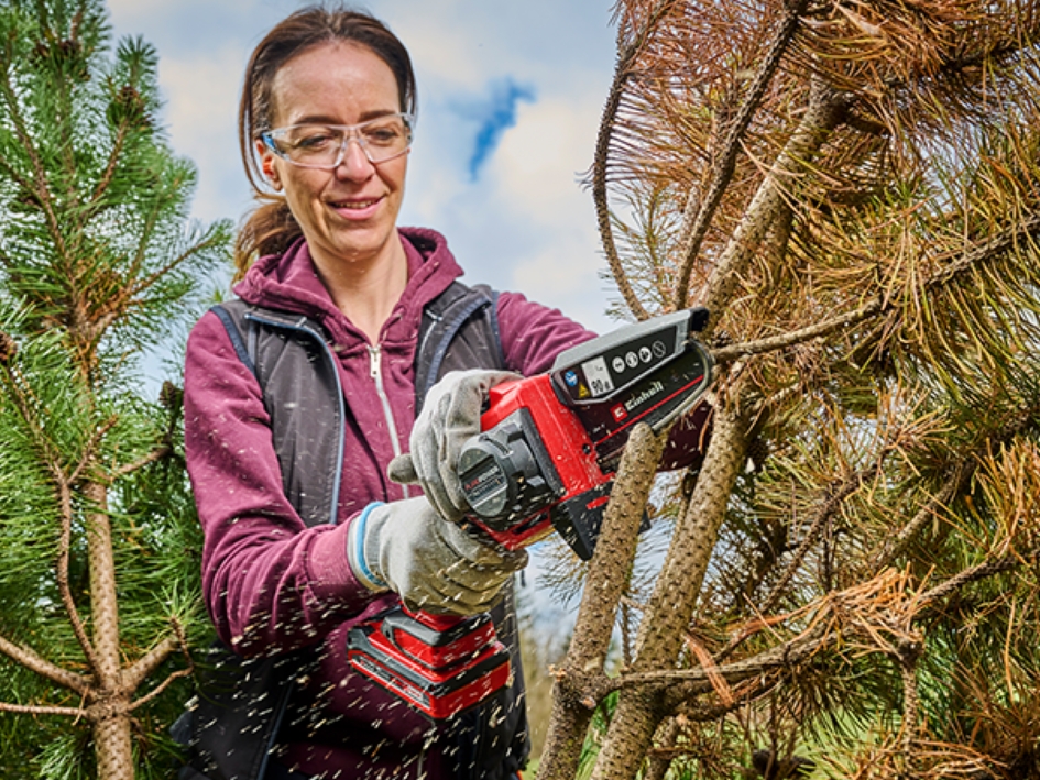 Пила мини аккумуляторная Einhell PXC GE-PS 18/15 Li BL Kit 2.5 Ah 4600040+4512097+4500174