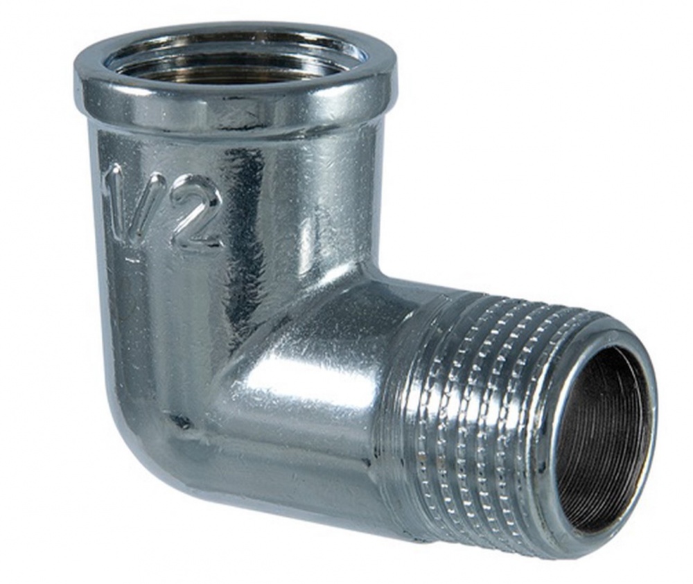 Коліно Hi-Therm 1/2 ВЗ (хром)