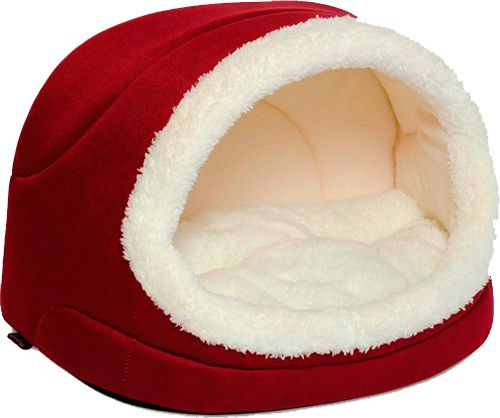 Будинок-лежак Природа КОМФОРТ бордовий