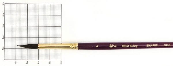 Кисть Белка круглая, 2080, № 4 ROSA Gallery 