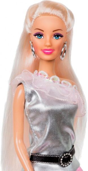 Кукла Ася блондинка с аксессуарами Яркий в моде