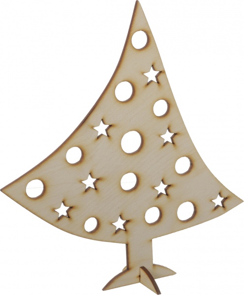 Елочная игрушка Елка 6447 23.5 см  