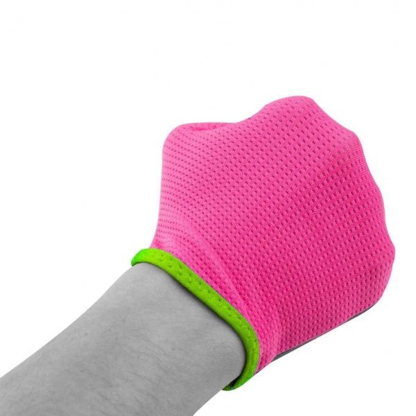 Рукавички для фітнесу PowerPlay 03-418 Pink р. XS 