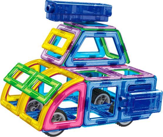 Конструктор Limo Toy магнітний транспорт LT5001