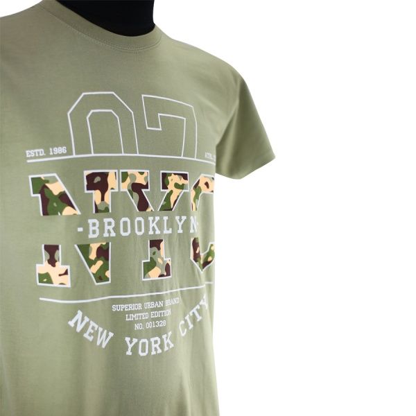 Футболка чоловіча Sol's Imperial 190 NYC 11500268/96XXL р.XXL хакі