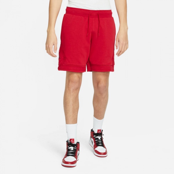 Шорти Nike M J JUMPMAN DIAMOND FLC SHORT DC7576-687 р. L червоний