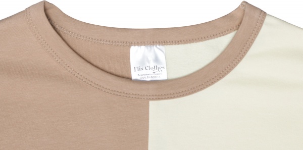 Сукня домашня жіноча Flis clothes Триколор р. L бежевий 