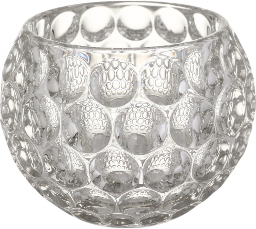 Подсвечник стеклянный прозрачный 13х8 см LY-1213 Sensio