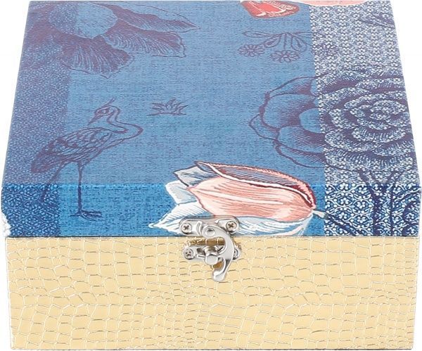 Шкатулка золотая с узором 17W0202-B