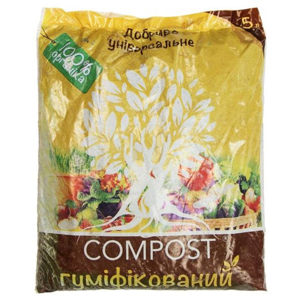 Удобрение органическое Компост 5 л 