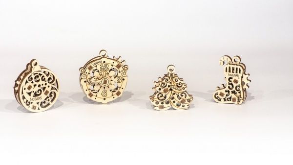 3D-пазл Ukrainian Gears Фиджеты-Новогодняя магия