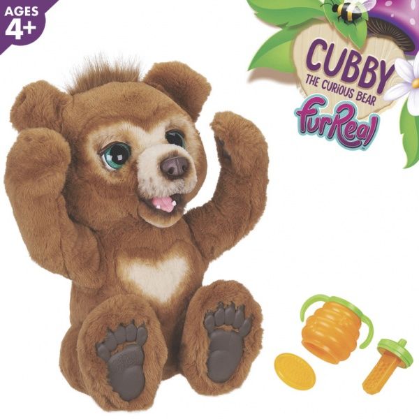 Іграшка м'яка інтерактивна Hasbro Ведмедик E4591