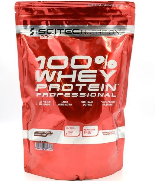 Протеїн Scitec Nutrition Whey Protein Proffesional шоколадно-лісовий горіх 0,5 кг 