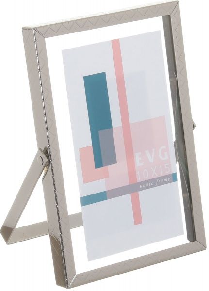 Рамка для фото EVG LBT35S 10x15 см серебристый 