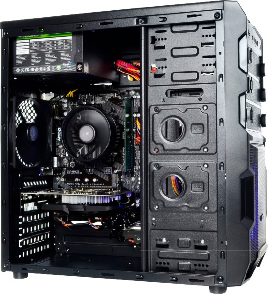 Компьютер Artline Home H53 (H53v17) black