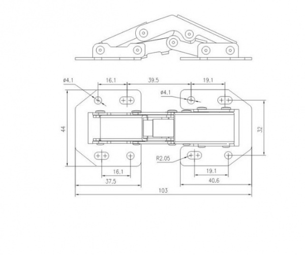 Петля ремонтна Siso 