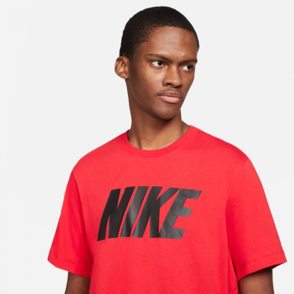 Футболка Nike M NSW TEE ICON BLOCK DC5092-657 р.M червоний