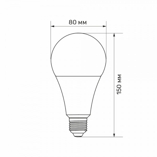 Лампа светодиодная TITANUM 18 Вт A80 матовая E27 220 В 4100 К 27160 