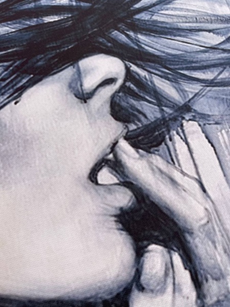 Репродукция Волосы акварелью 50x80 см Арт Фемелі 