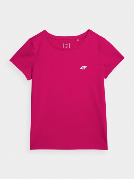 Футболка 4F TSHIRT F642 4FJMM00TTSHF642-54S р.128 рожевий