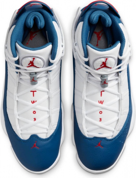 Кроссовки Nike JORDAN 6 RINGS 322992-140 р.44 белый