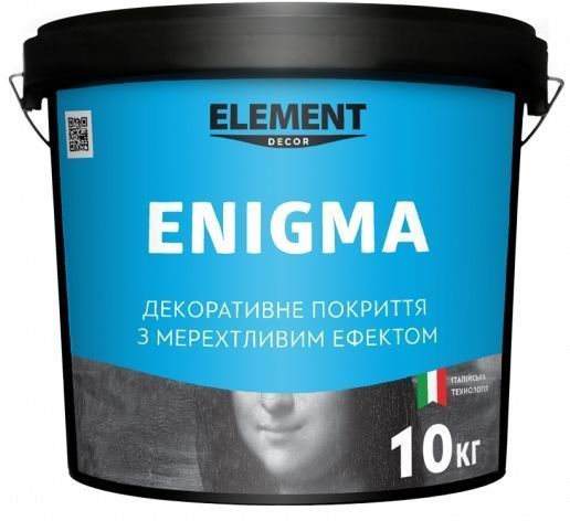 Декоративное покрытие моделирующая Element Decor Enigma 10 кг прозрачный