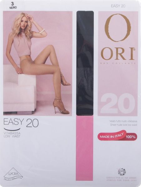 Колготки женские ORI Easy 20 Den Nero р. 3 20 den черный 1 пар 