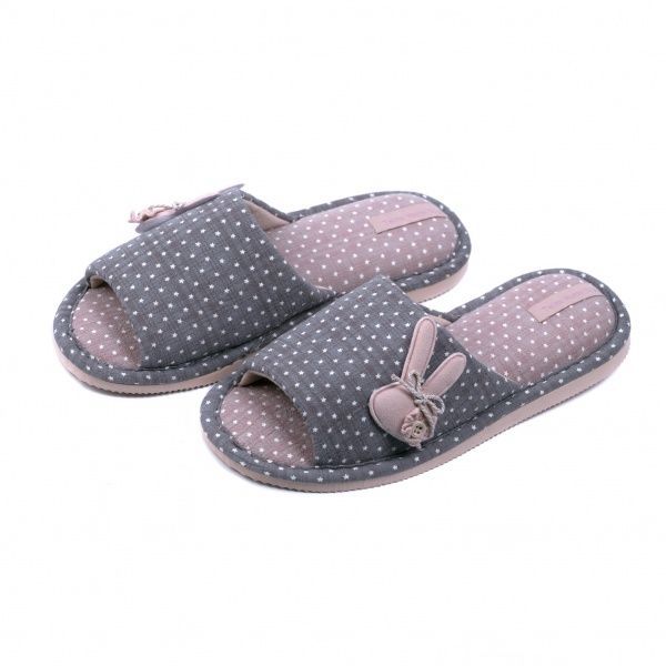 Капці домашні HS-VL Pink Rabbit р. 40 сірий 
