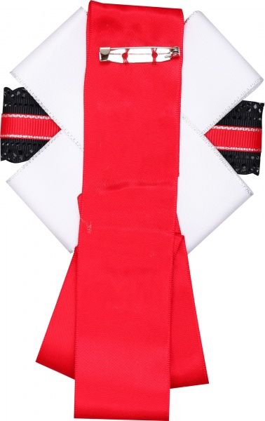 Галстук жабо 4113/5 красный 