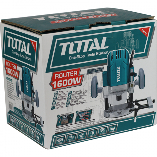 Фрезер TOTAL® 1600 Вт TR111216