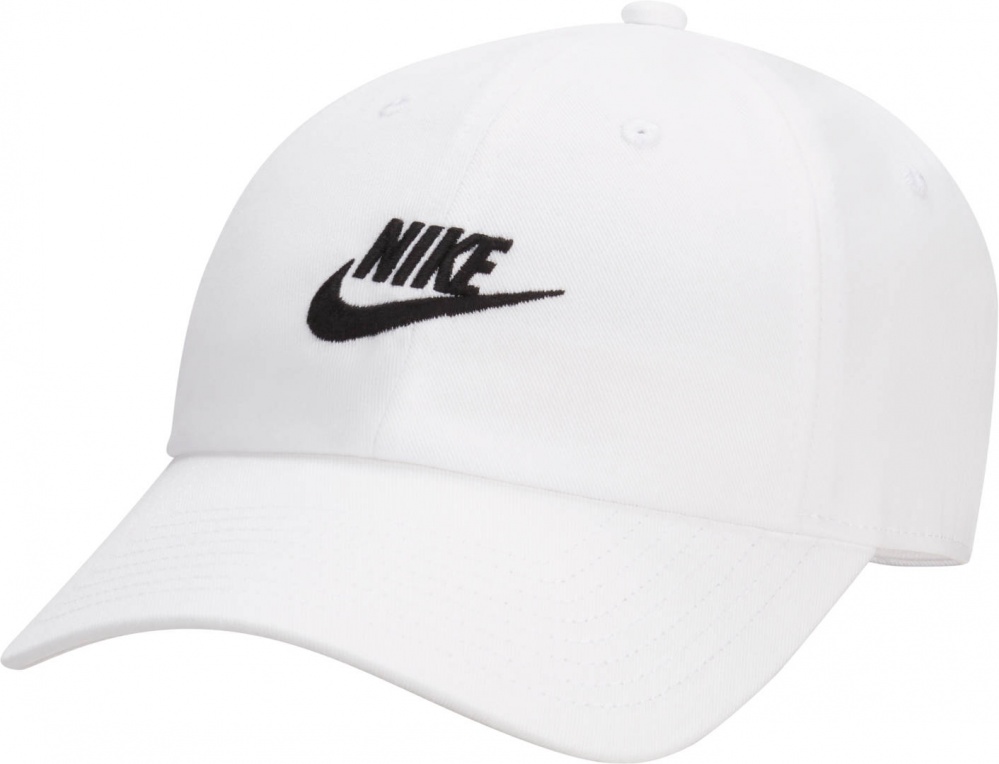 Кепка Nike U NK CLUB CAP U CB FUT WSH L FB5368-100 L-XL белый