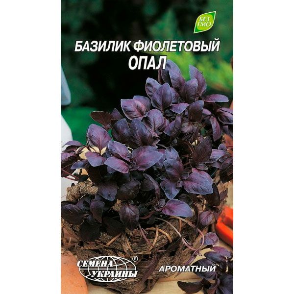 Насіння Семена Украины базилік фіолетовий Опал 0,3 г
