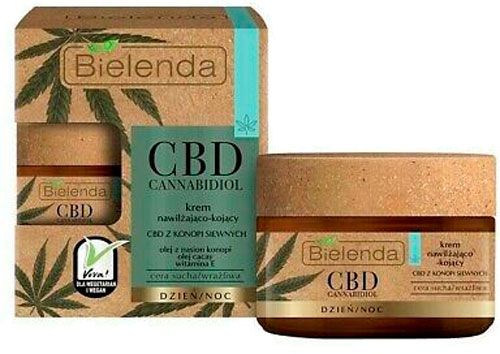 Крем для лица день-ночь Bielenda CBD Cannabidiol Cannabidiol Moisturizing & Soothing Cream 50 мл