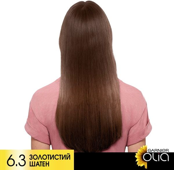 Краска для волос Olia Olia 6.3 золотистый шатен