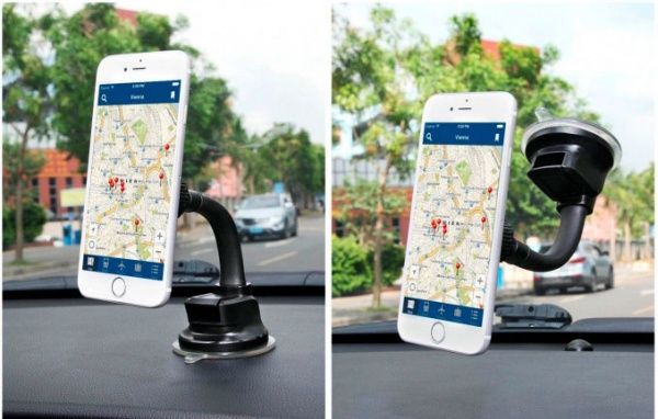 Автодержатель Grand-X MT-03 для телефона магнитный (МТ-03) 