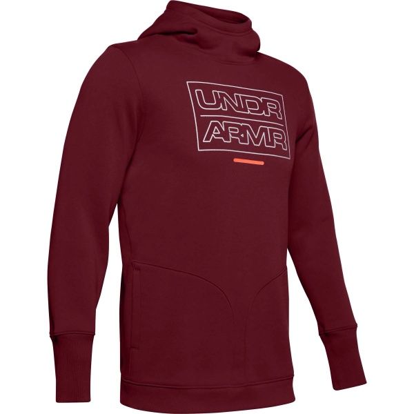 Джемпер Under Armour UA BASELINE FLEECE PO HOOD 1343007-615 р. 2XL червоний