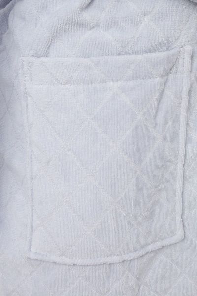 Халат мужской Durutex Velour р. M серебряный 