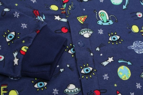 Боди детское Фламинго ясельный р.92 синий/в ассортименте 427-217 