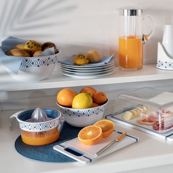 Пресс для цитрусовых Tosca бело-синий 55951 Stefanplast