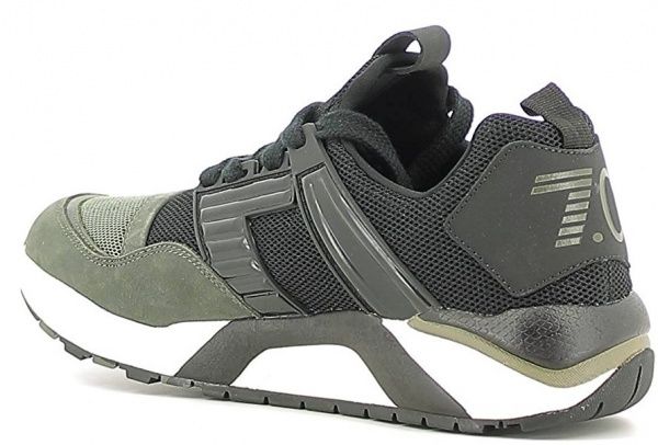 Кроссовки Armani baskets homme nuove orginale 278060-6A279-01820 р.11 черный с зеленым