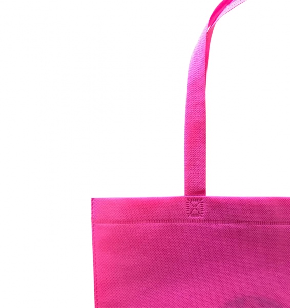 Экосумка 320x400x80 мм розовый