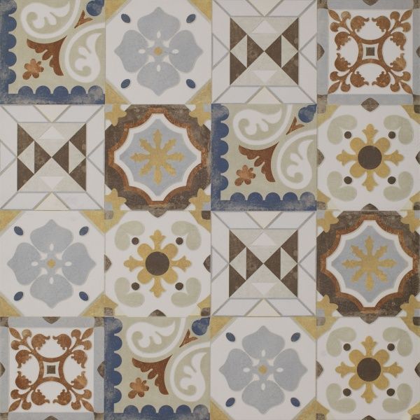 Плитка Ceramika Paradyz CEMENT GRYS PATCHWORK MAT 60х60 
