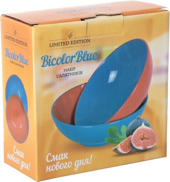 Набір салатників Bicolor Blue 18 см 2 шт. MB16S415B Limited Edition