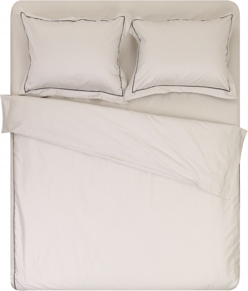 Комплект постельного белья Solid 2 белый La Nuit 