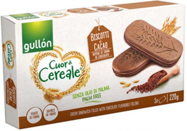 Печиво Gullon сендвіч CDC doble cacao шоколадне 200 г 